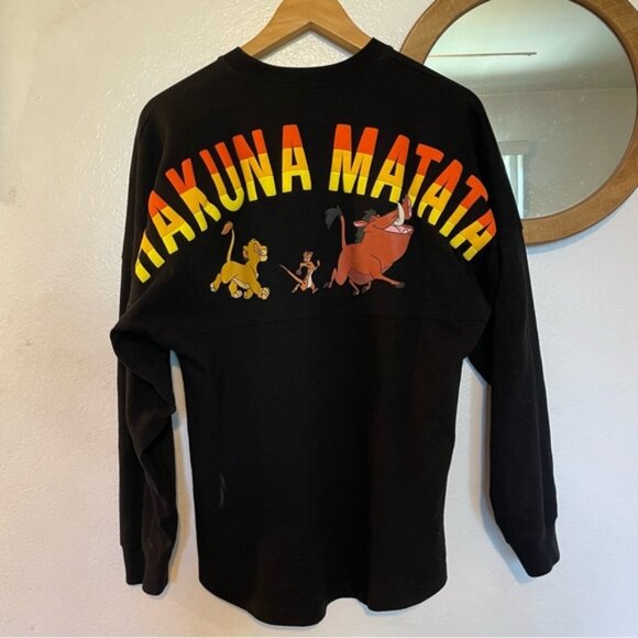 Disney Tops - Disney Black Hakuna Matata Long Sleeve Jersey